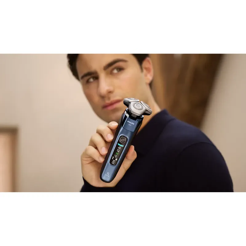 Electric razor Philips i9000 series Prestige SkinIQ (X9003/30), Blue