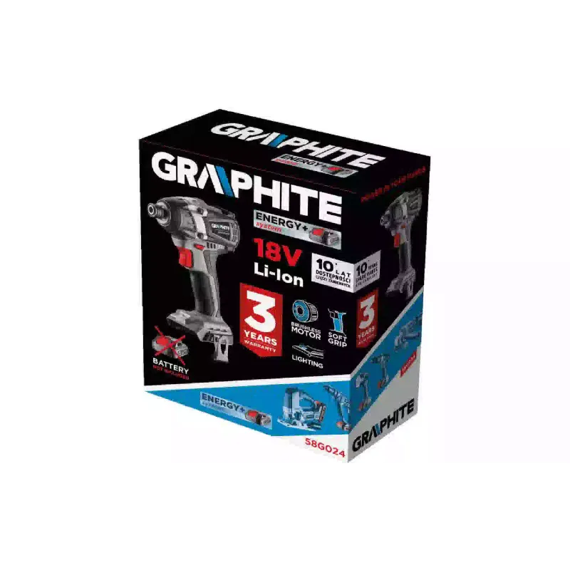 Гайковерт ударний Graphite (58G024)