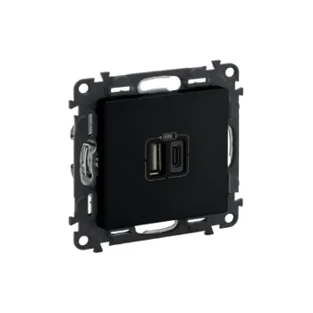 Зарядний пристрій Legrand, Black (756306)