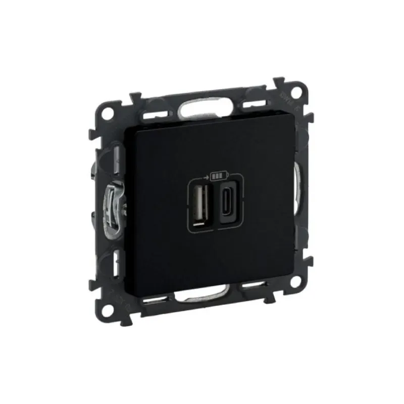 Зарядно устройство Legrand, Black (756306)