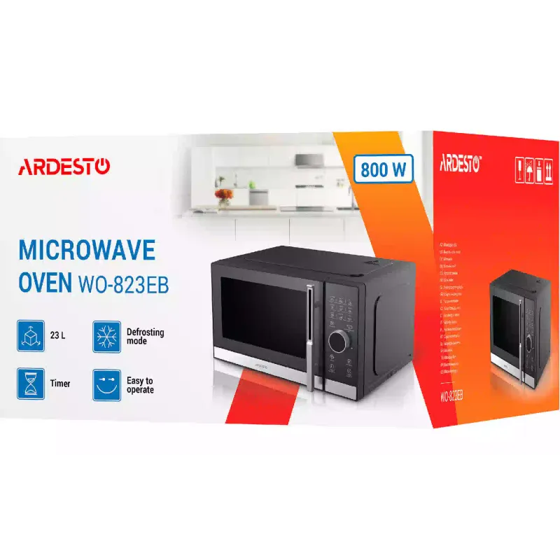 Microwave oven Ardesto (WO-823EB), 23 l, Black