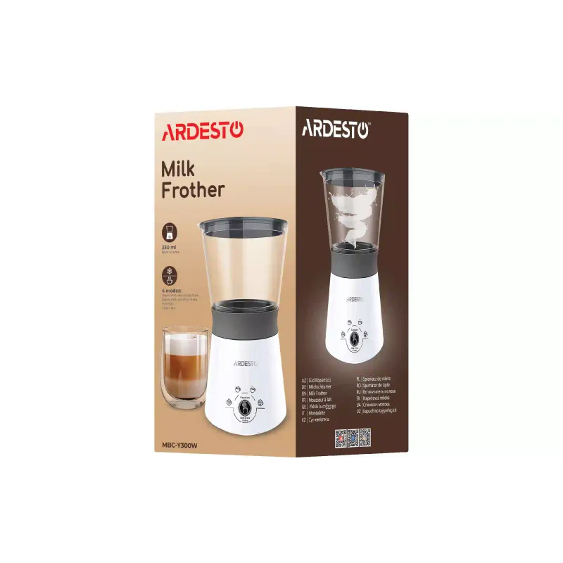 مخفوق الحليب Ardesto, White (MBC-Y300W)