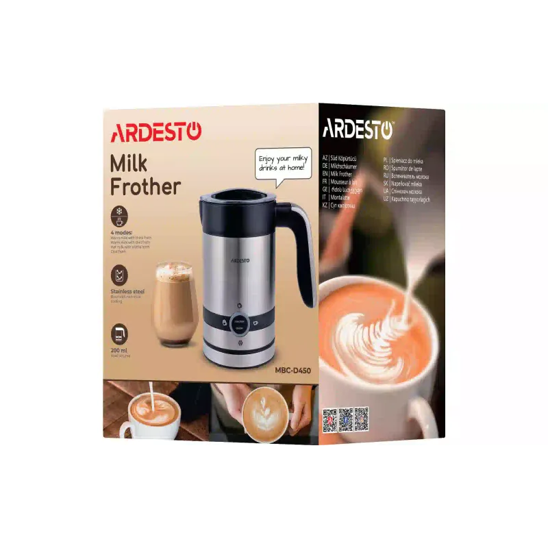 Penilec mleka Ardesto, Black (MBC-D450)
