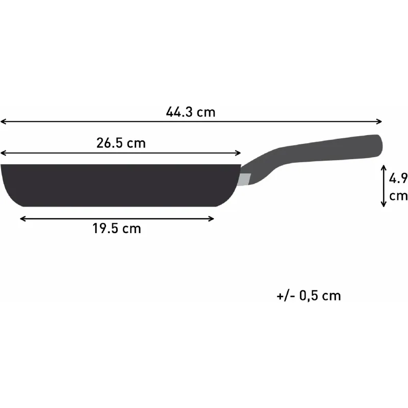Frigideira Tefal So' Light, Black (H0560542)