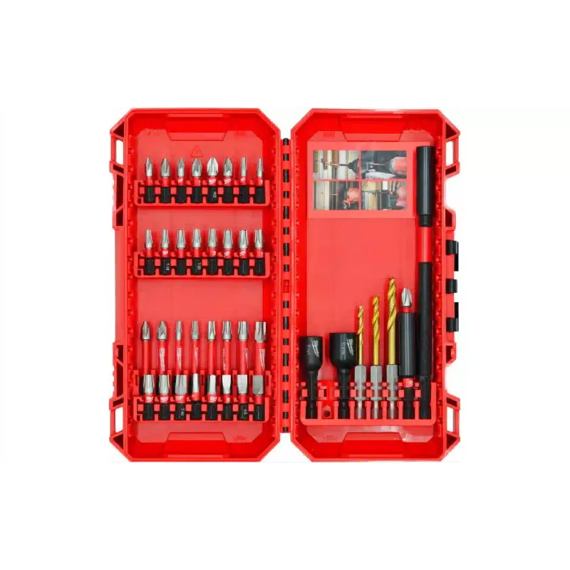 Conjunto de brocas e brocas Milwaukee (4932492004)