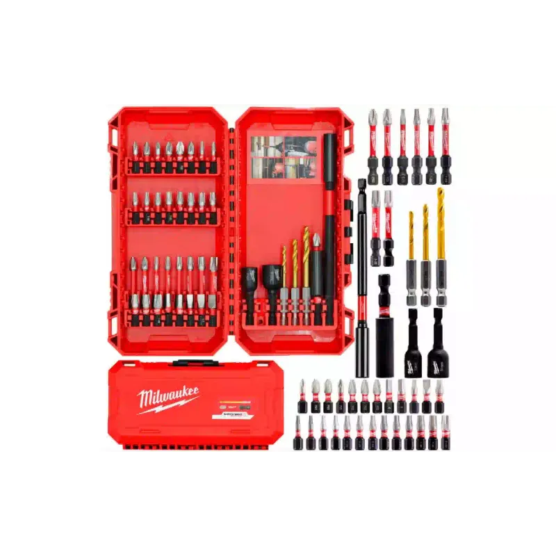 Conjunto de brocas e brocas Milwaukee (4932492004)