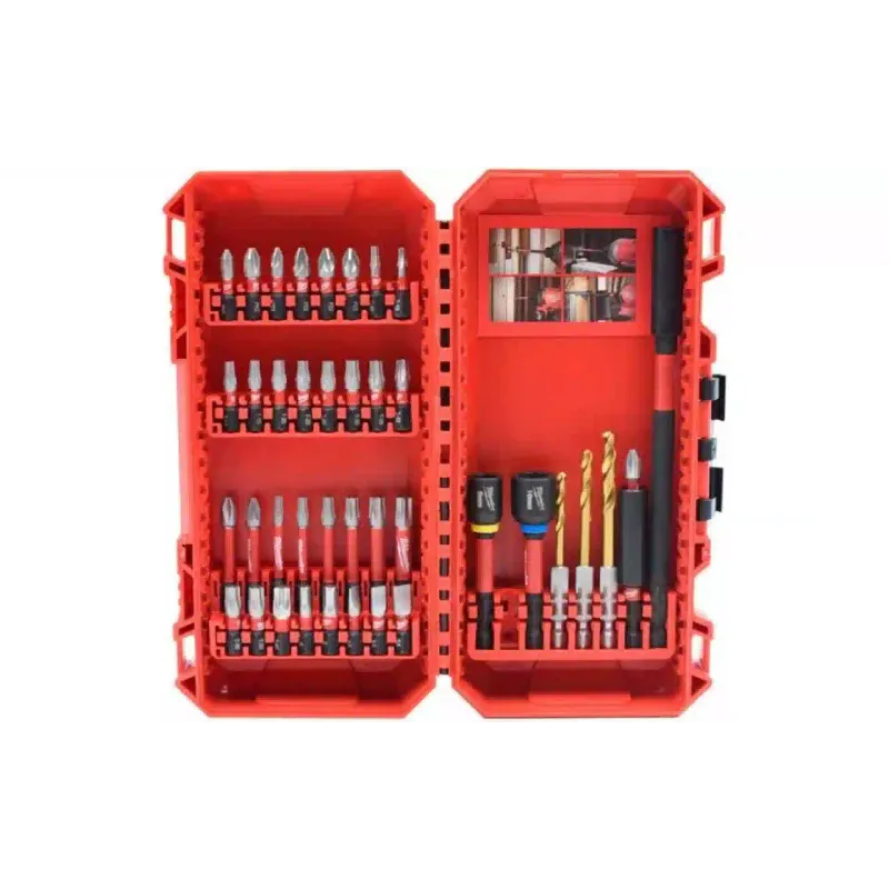 Conjunto de brocas e brocas Milwaukee (4932492004)