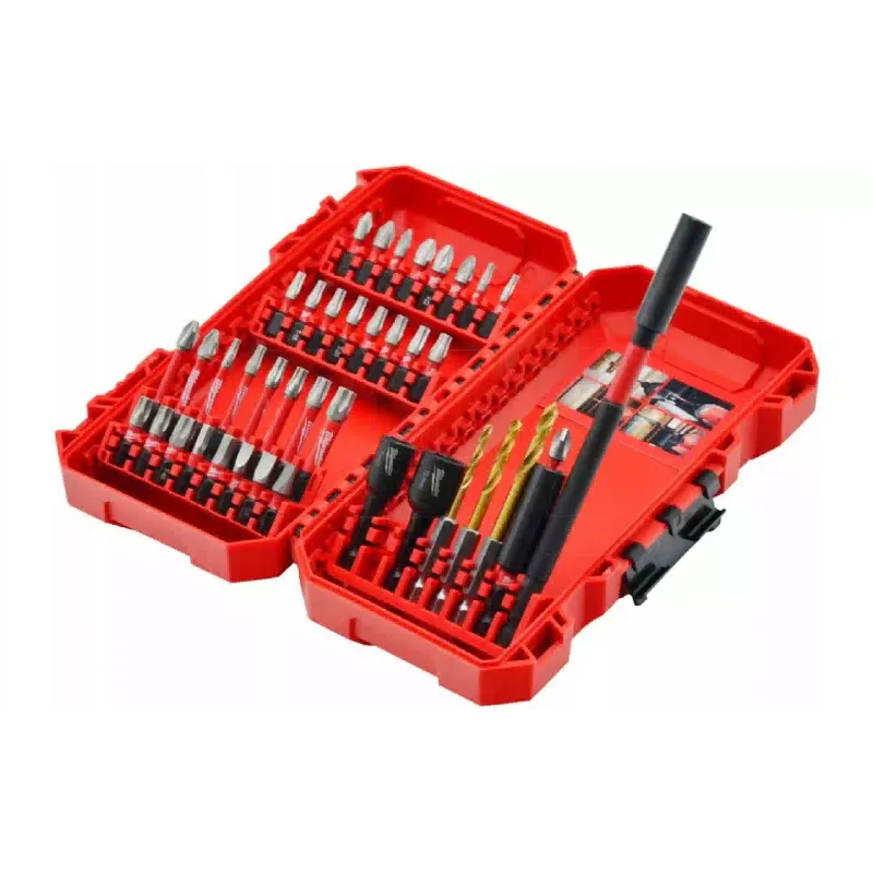 Conjunto de brocas e brocas Milwaukee (4932492004)