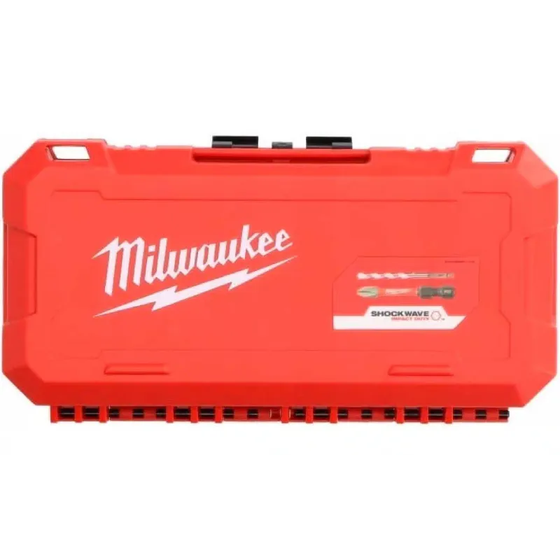Conjunto de brocas e brocas Milwaukee (4932492005)