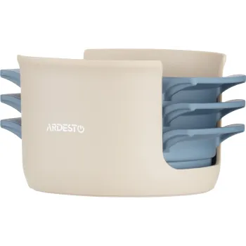 Egg slicer Ardesto Gemini, Grey/Blue (AR1052B)