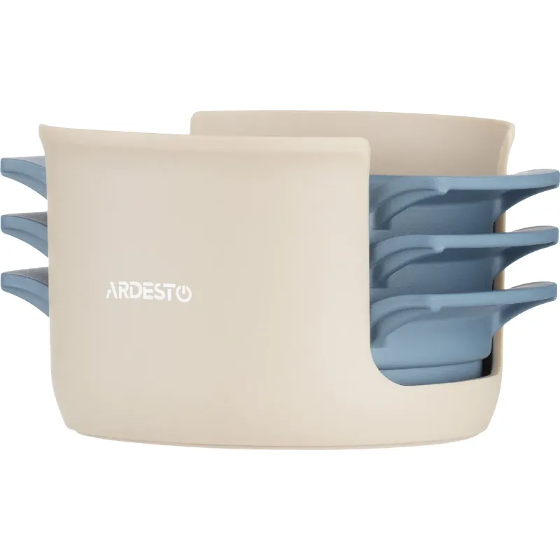 Egg slicer Ardesto Gemini, Grey/Blue (AR1052B)