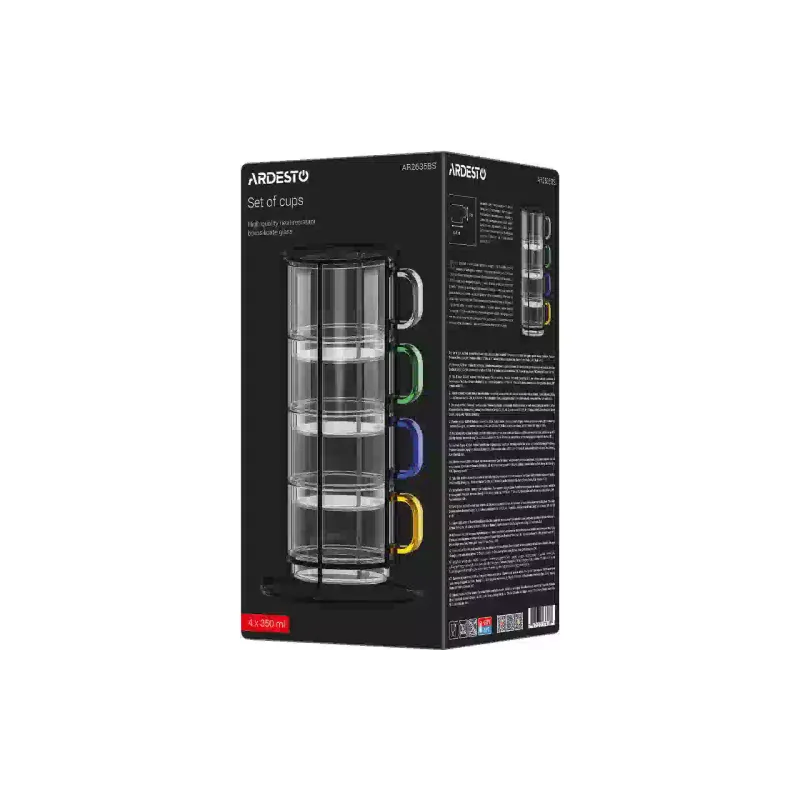 Cup Ardesto, Transparent (AR2635BS)