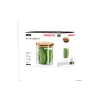Βάζο αποθήκευσης Ardesto Fresh, Transparent (AR1307SFM)
