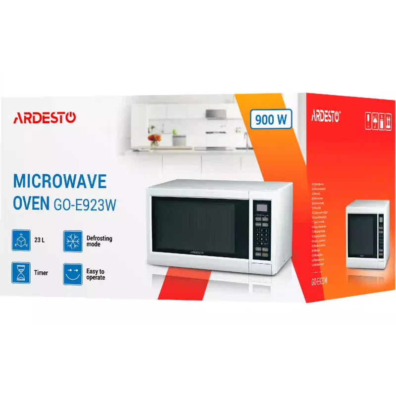 Mikrohullámú sütő Ardesto, White (GO-E923W)