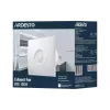 Elszívó ventilátor Ardesto, White (BFC-100W)