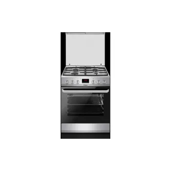 Combined stove Hansa FCMX69235 (FCMX69235), Stainless steel