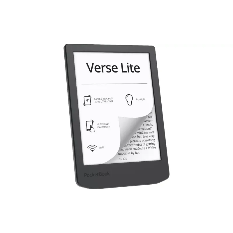 E-knjiga Pocketbook 619 Verse Lite, Midnight Grey (PB619-T-CIS)