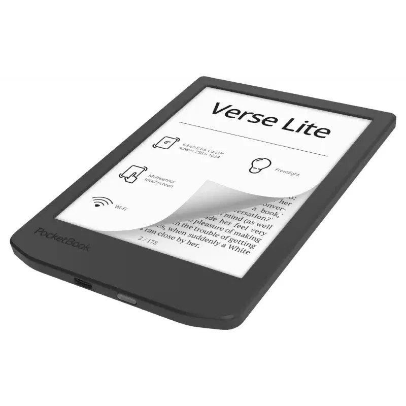 E-knjiga Pocketbook 619 Verse Lite, Midnight Grey (PB619-T-CIS)