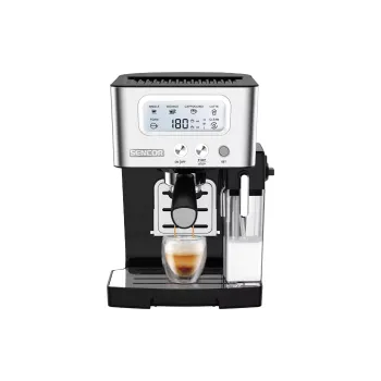 Aparat za kavo iz roga Sencor, Black/Stainless steel (SES4090SS)