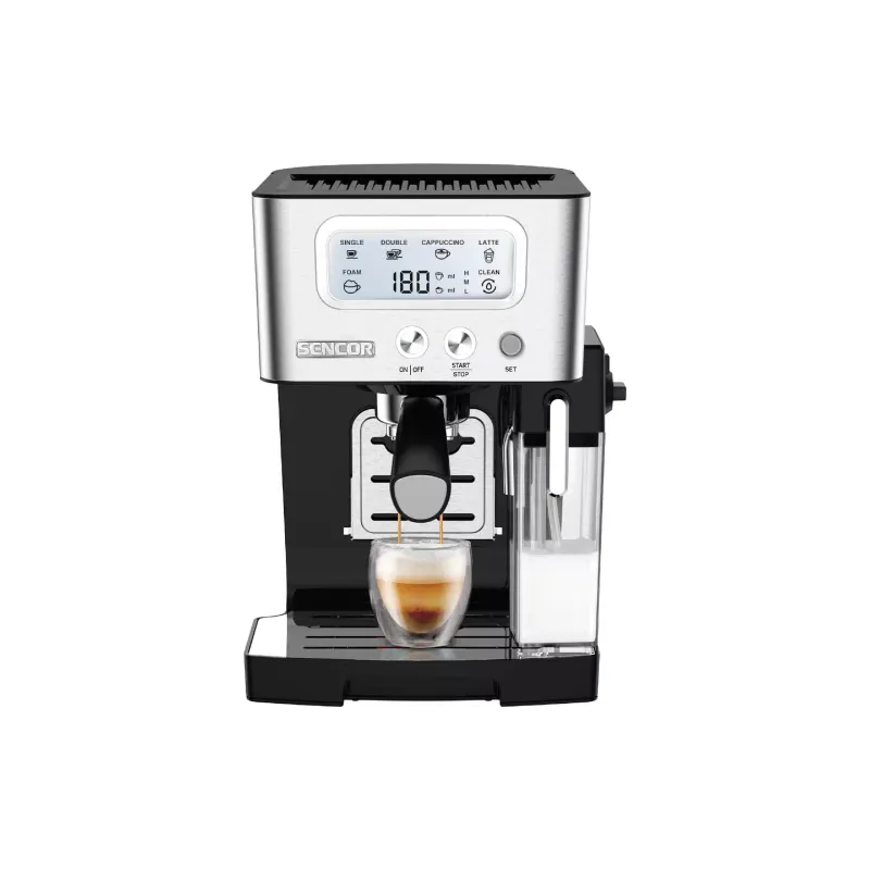 Кафеварка с рог Sencor, Black/Stainless steel (SES4090SS)