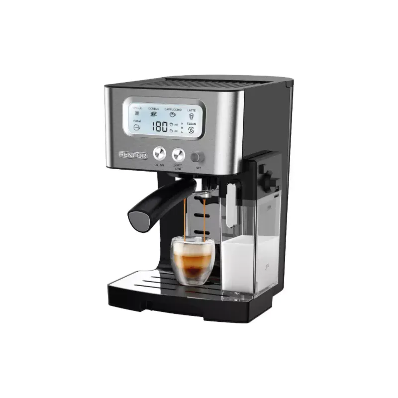 Кафеварка с рог Sencor, Black/Stainless steel (SES4090SS)