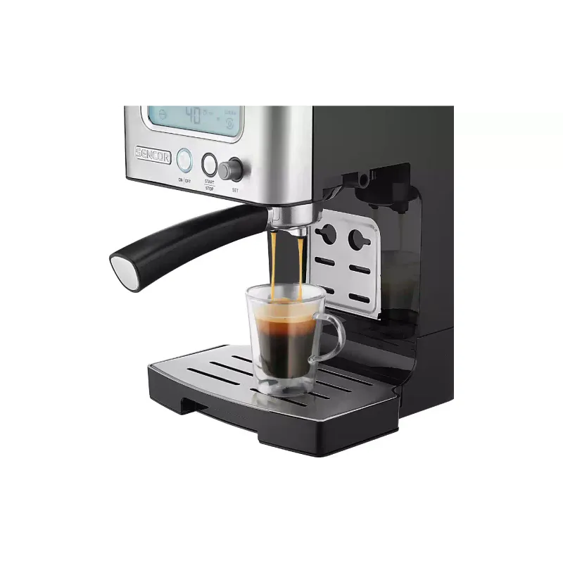 Кафеварка с рог Sencor, Black/Stainless steel (SES4090SS)