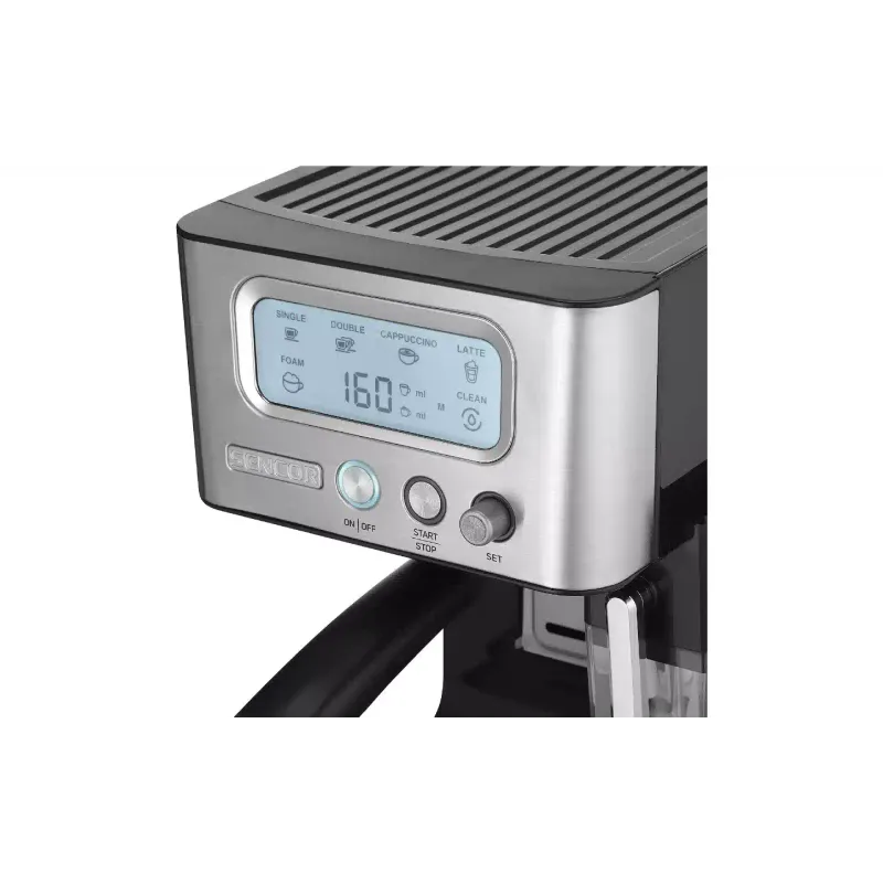 Кафеварка с рог Sencor, Black/Stainless steel (SES4090SS)