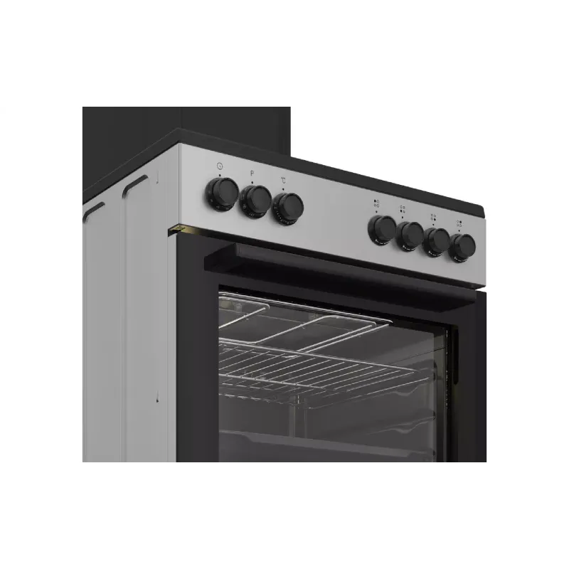 Kombinált tűzhely Beko, Silver (FBM62120SD)