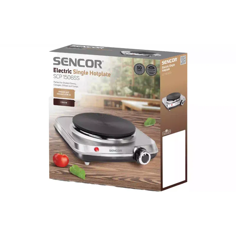 Ηλεκτρική κουζίνα Sencor, Stainless steel (SCP1506SS)