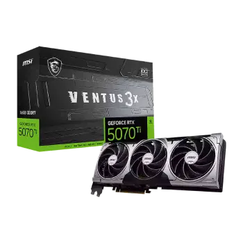 بطاقة الفيديو MSI GeForce RTX 5070Ti (GEFORCE RTX 5070TI 16G VENTUS 3X OC)