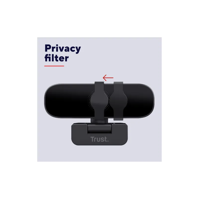 Κάμερα web Trust, Black (25548_TRUST)