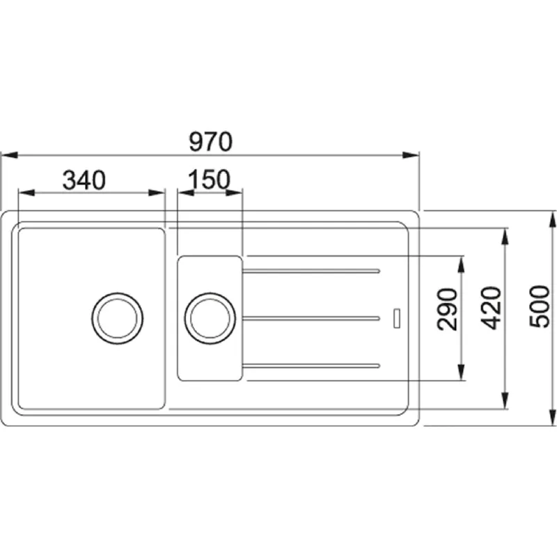 Kitchen sink Franke, Beige (114.0720.001)