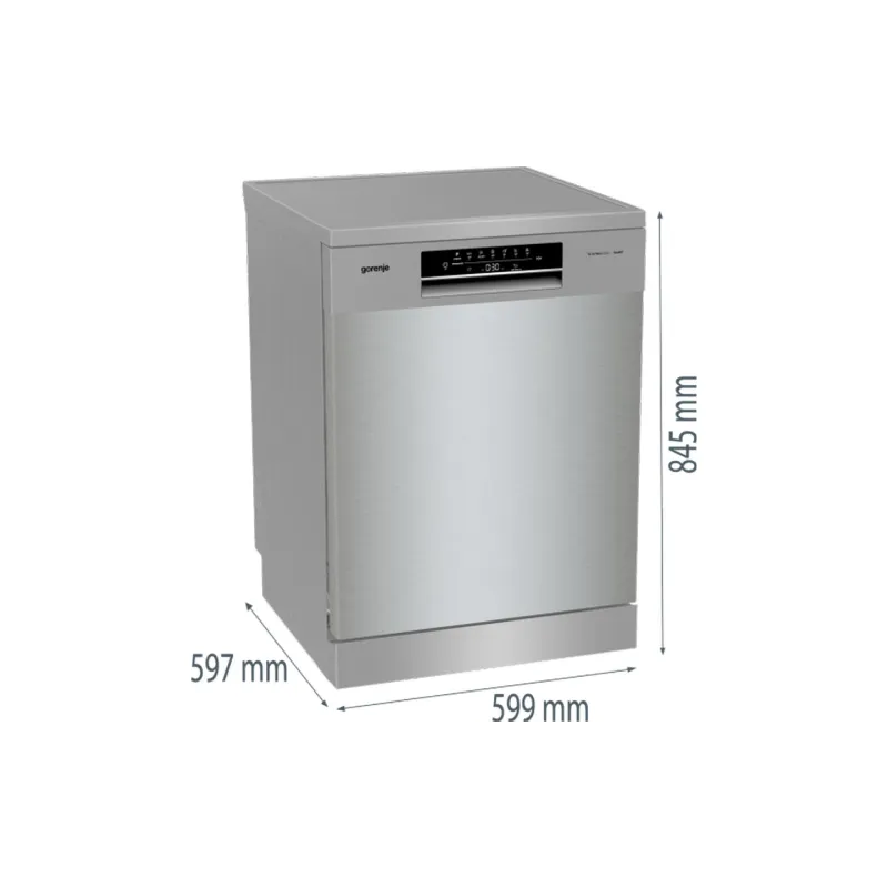 Посудомийна машина Gorenje (GS643D90X), Grey