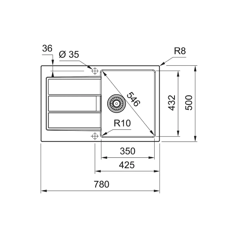 Kuhinjsko korito Franke, Beige (143.0671.744)