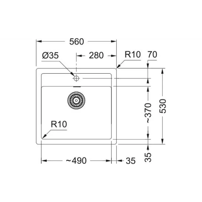 Mosogató Franke, Gray (143.0691.531)