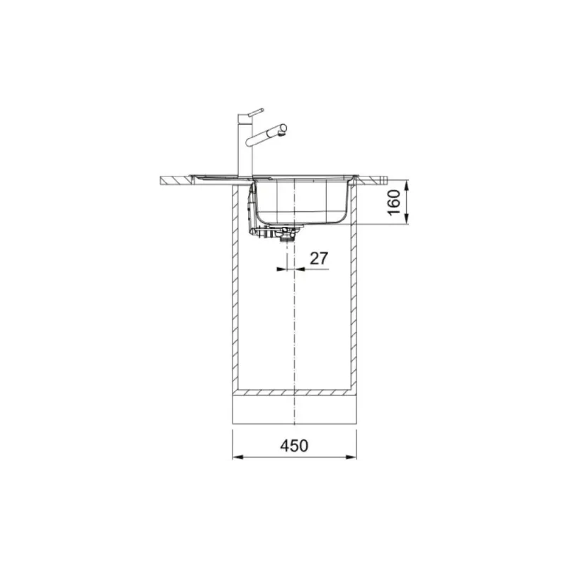 Кухонна мийка Franke Spark, Stainless steel (101.0716.714)