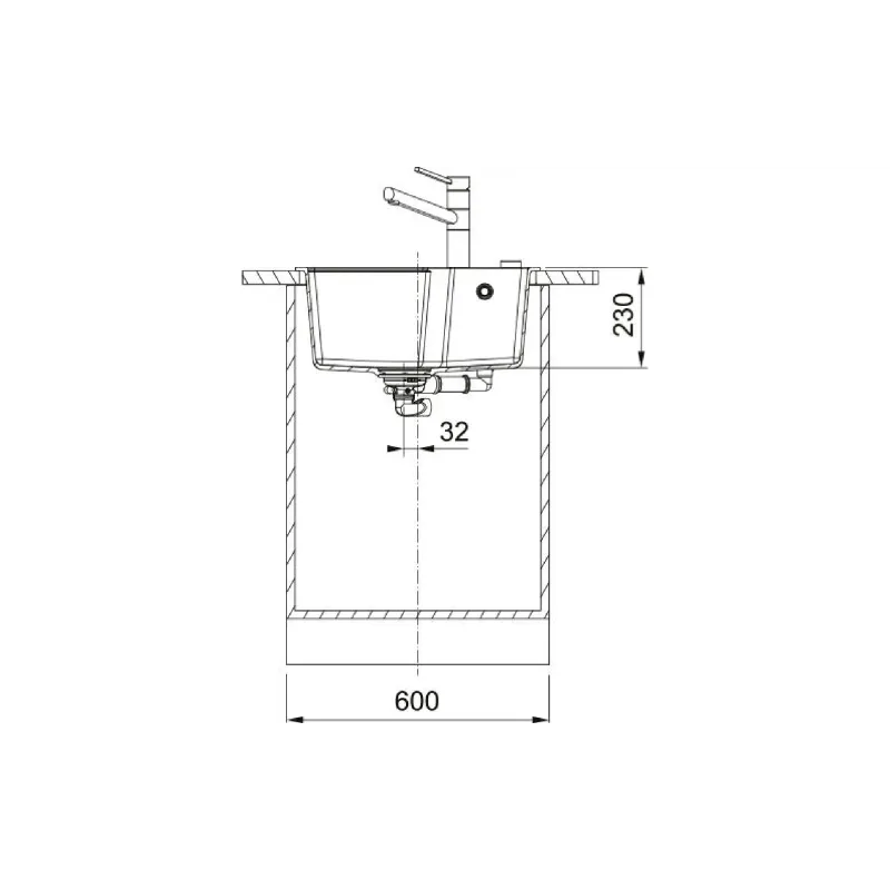 Küchenspüle Franke, Black (114.0701.787)