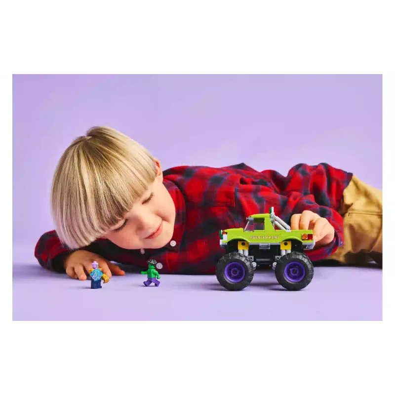 Konstruktor LEGO Super Heroes Marvel The Hulk Truck vs. Thanos (76312)