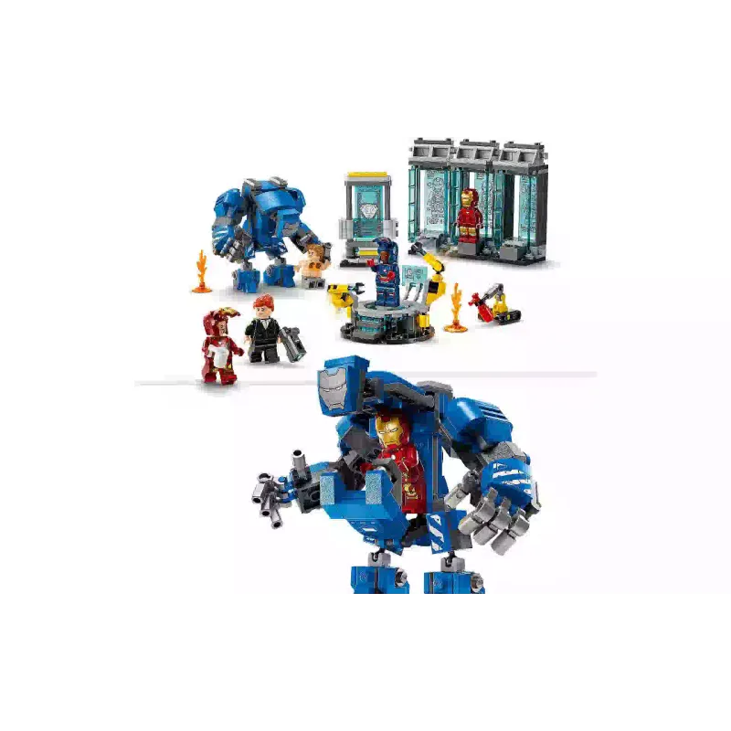 Konstruktor LEGO Super Heroes Iron Man's Laboratory Hall of Armor (76315)