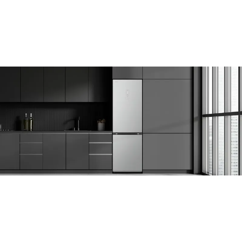 ثلاجة LG, Silver (GC-B459FNPW)