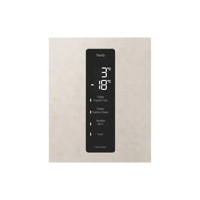 Geladeira LG, Beige (GC-B509FEPW)