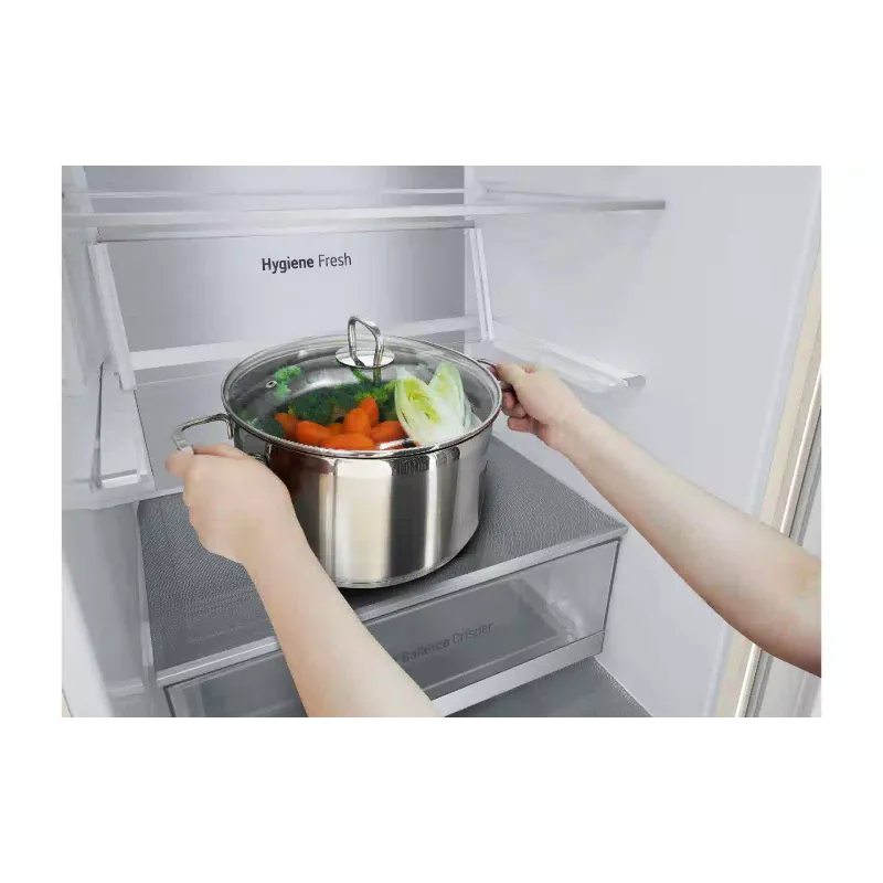 Geladeira LG, Beige (GC-B509FEPW)