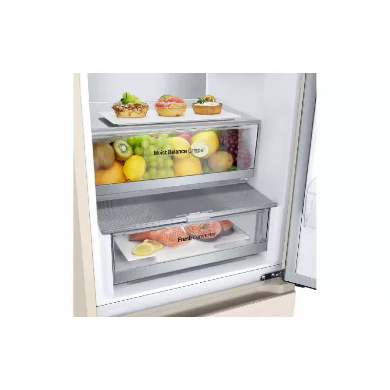 Geladeira LG, Beige (GC-B509FEPW)