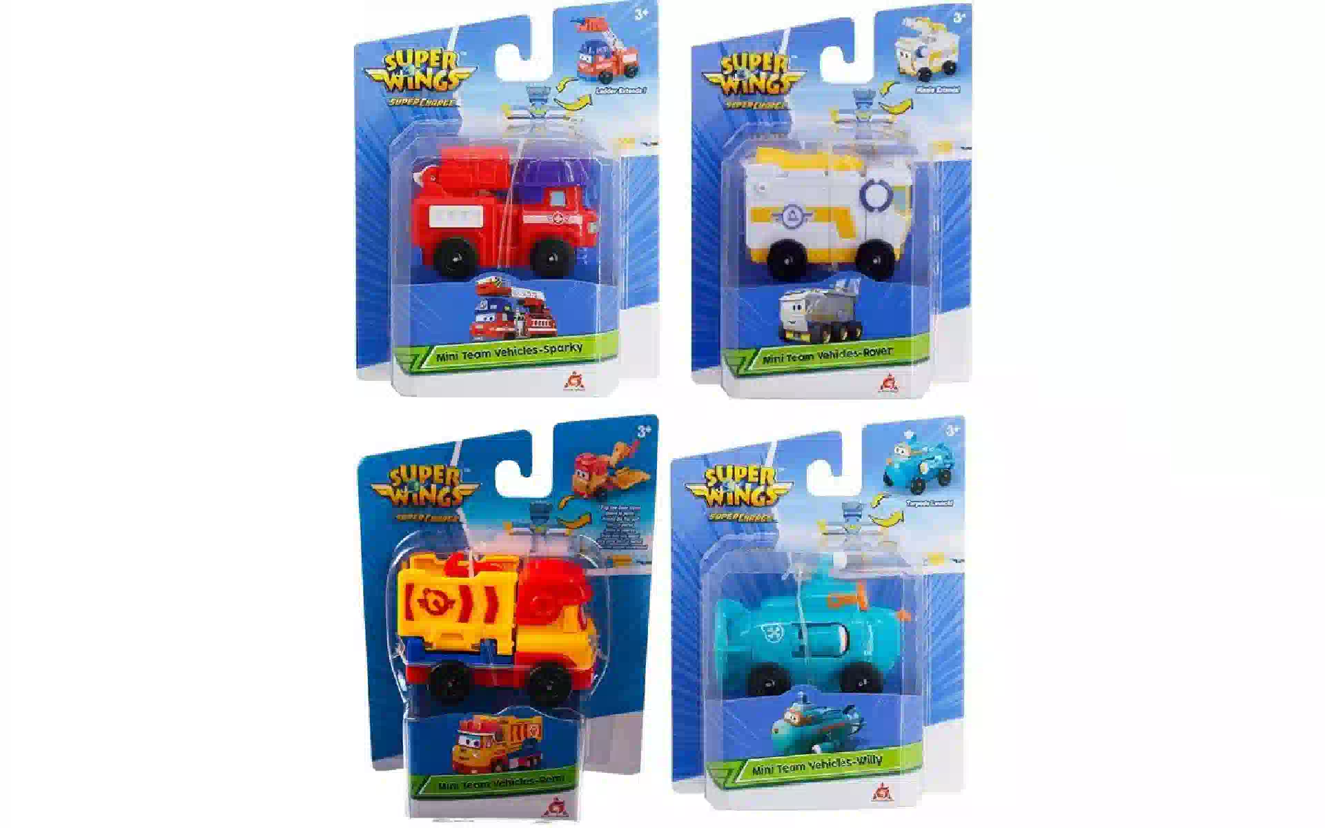 Αγαλμάτιο Super Wings Mini Team Vehicles (EU740130F) Αγαλμάτιο Super Wings Mini Team Vehicles (EU740130F)