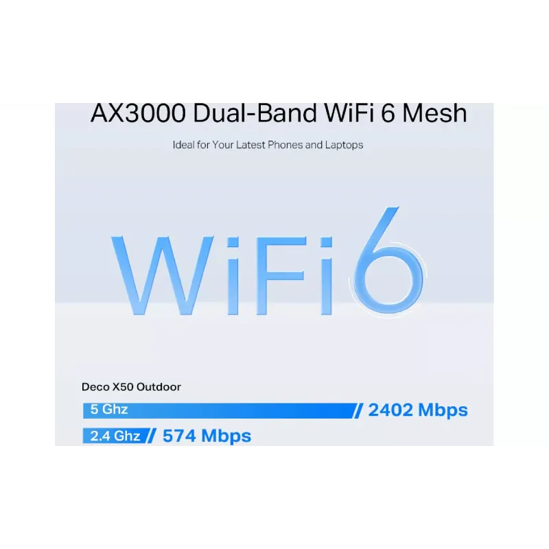 Wi-Fi система TP-Link (Deco X50 Outdoor 1 pack)
