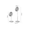 Ανεμιστήρας δαπέδου Philips, White (CX2550/00)
