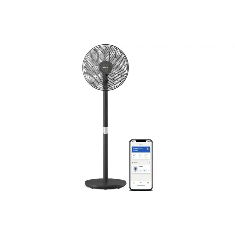 Подов вентилатор Philips, Black (CX3550/01)