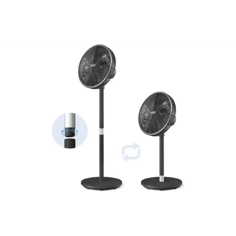 Подов вентилатор Philips, Black (CX3550/01)
