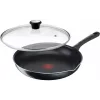 Frying pan with lid Tefal Day by Day, Black (B5580423UA)