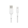 Cabo de carregamento e sincronização Belkin USB-A - Lightning, White (CAA002BT2MWH)